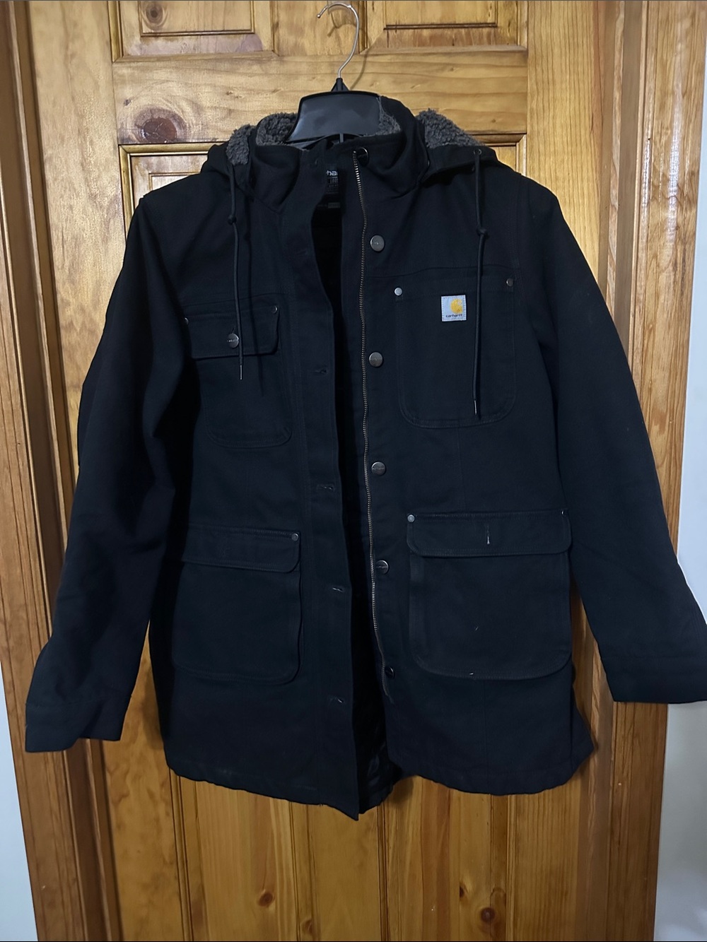 Carhartt Women’s Loose Fit Washed Duck Insulated Coat Size Large